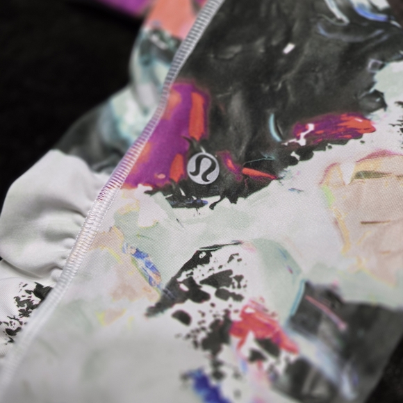 lululemon athletica Purple and Gray Abstract Leggings - Picture 3 of 8